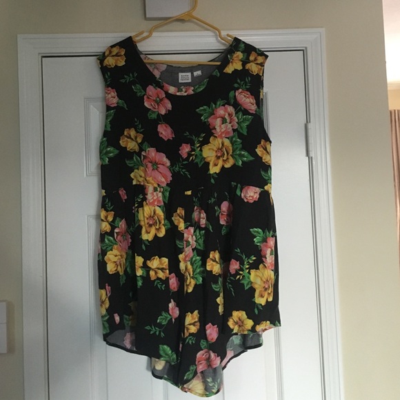 Some Days Lovin Urban Outfitters floral romper