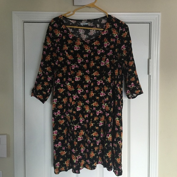 Kimchi Blue Urban Outfitters floral dress