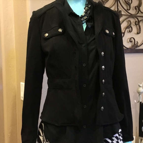 WHBM Versatile black coat