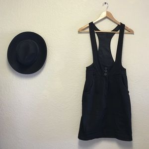 Black Overall Dress