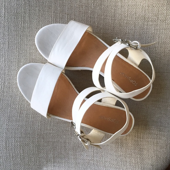 TOPSHOP Platform Sandals size 6