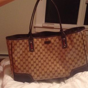Authentic Gucci Crystal Joy Tote