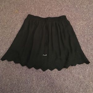 NWT! Black light weight summer skirt!