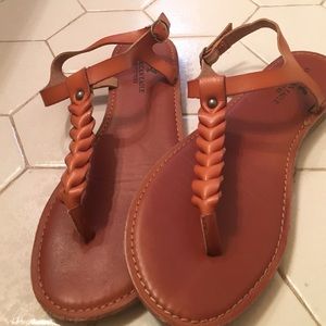 American Eagle Braided Sandals