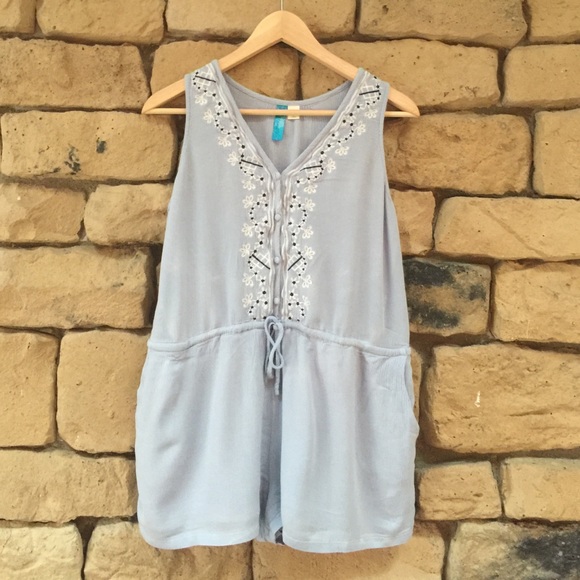 Light blue Romper