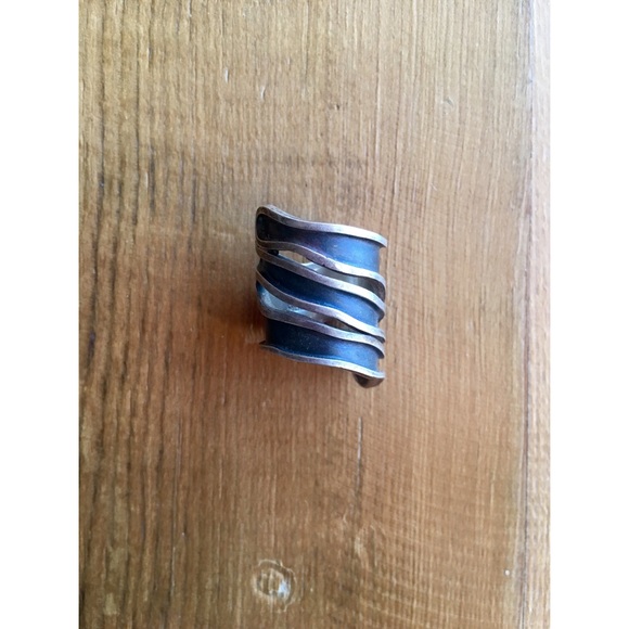 -MEXICAN SILVER RING- - Picture 2 of 4