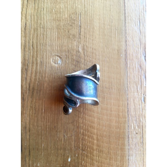 -MEXICAN SILVER RING- - Picture 3 of 4