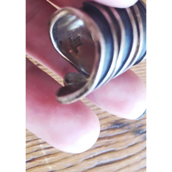 -MEXICAN SILVER RING- - Picture 4 of 4