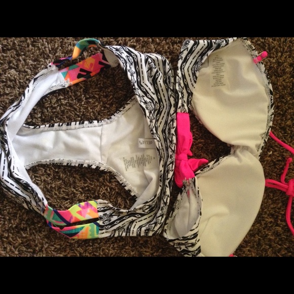 Aztec Black and White Bikini - Picture 2 of 3