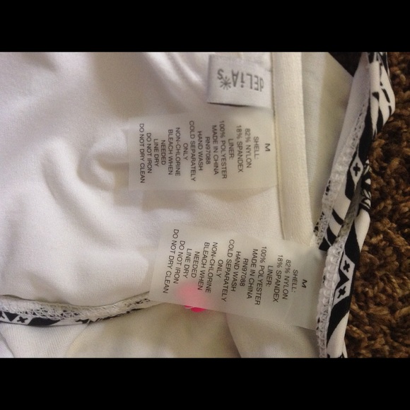 Aztec Black and White Bikini - Picture 3 of 3