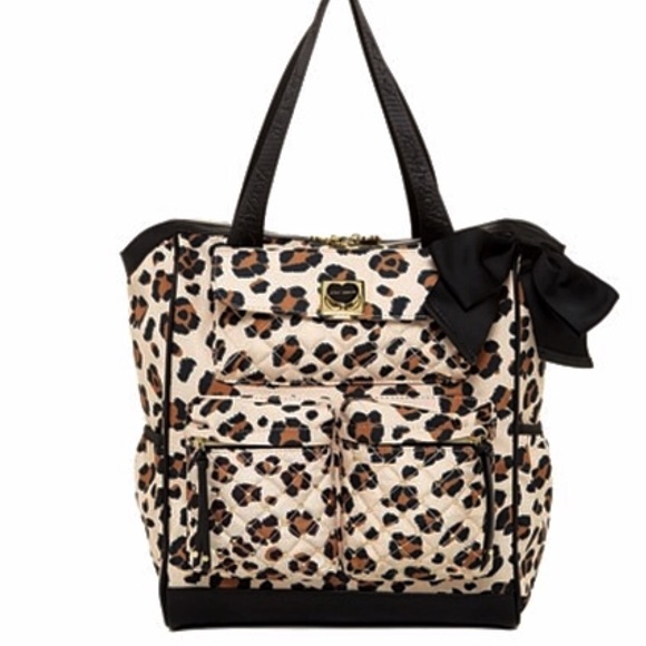 Betsey Johnson Bags Betsey Johnson Leopard Backpack Carryall