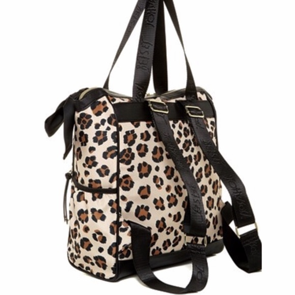 Betsey Johnson Bags Betsey Johnson Leopard Backpack Carryall