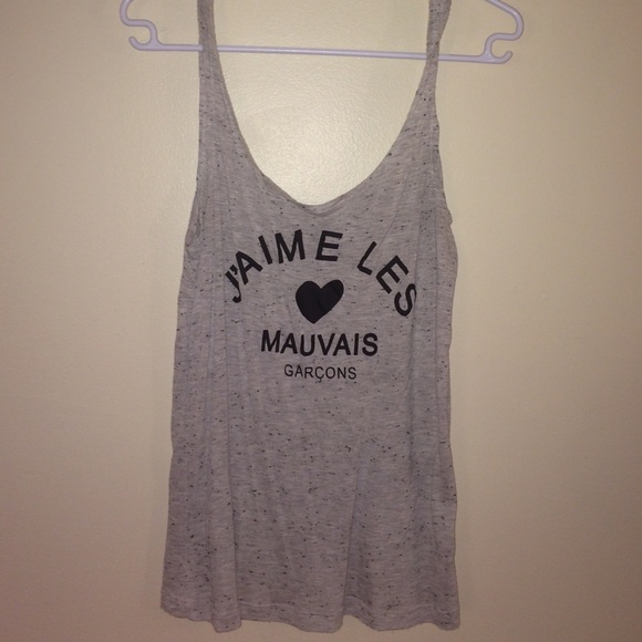 Grey tank top