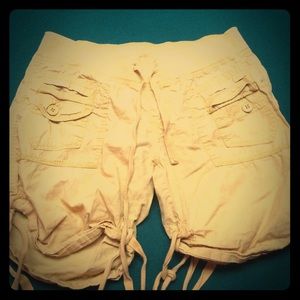 Getting rid of clothes.