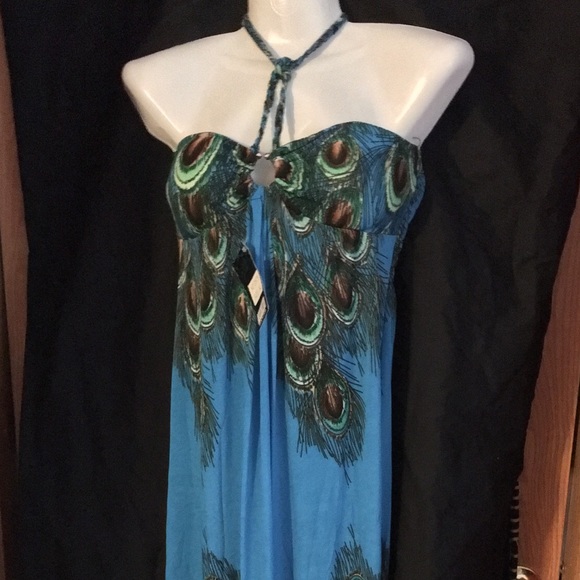 Beautiful peacock dress
