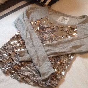 Sequin sweatshirt