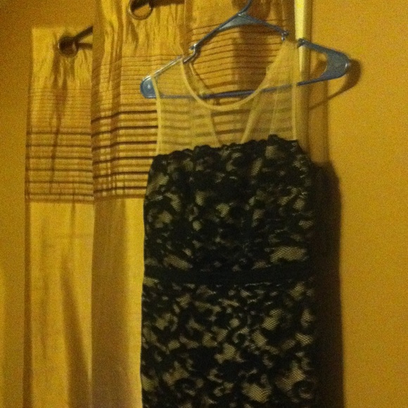 Black lace dress brand new