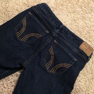 Hollister dark wash skinny jeans