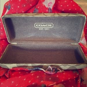 Coach sunglasses case