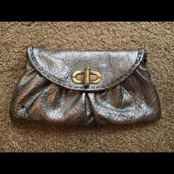 Carla Mancini Amy Mini Clutch in silver