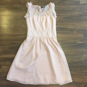 The Limited Pink Fit-and-Flare Dress