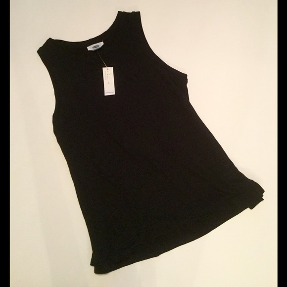 Black tank top