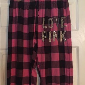 Pink Victoria Secret pj pants