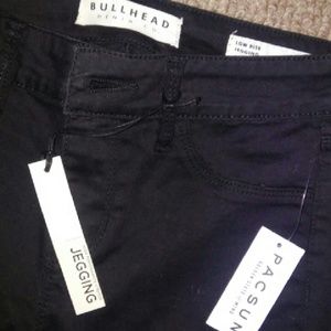 Black pacsun begging pants brand new