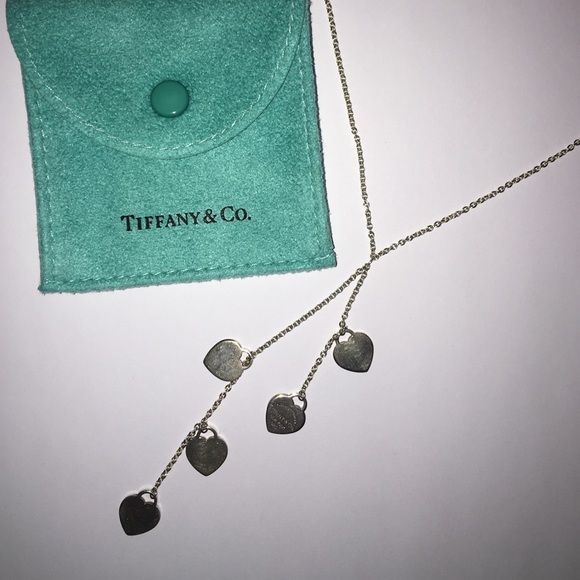 Tiffany & Co. Hanging Heart Necklace