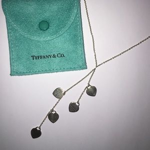 Tiffany & Co. Hanging Heart Necklace