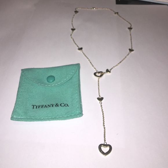 Tiffany & Co. Heart Lariat Necklace