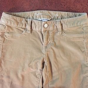 American Eagle Corduroy Skinny Stretch Pants.