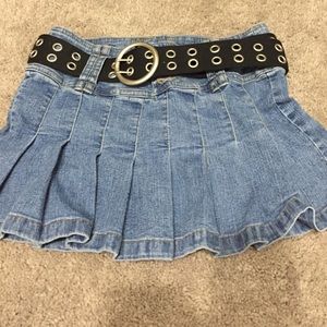 Denim skirt