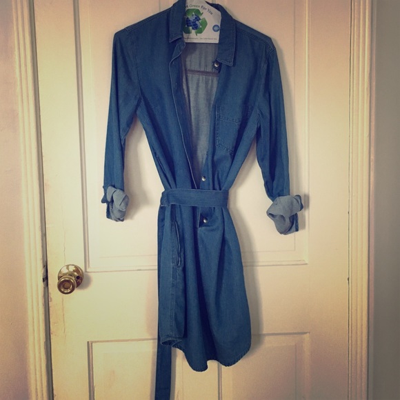 Top shop Denim shirt dress