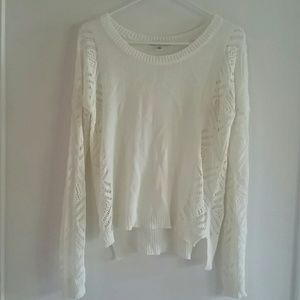 Ivory knit sweater