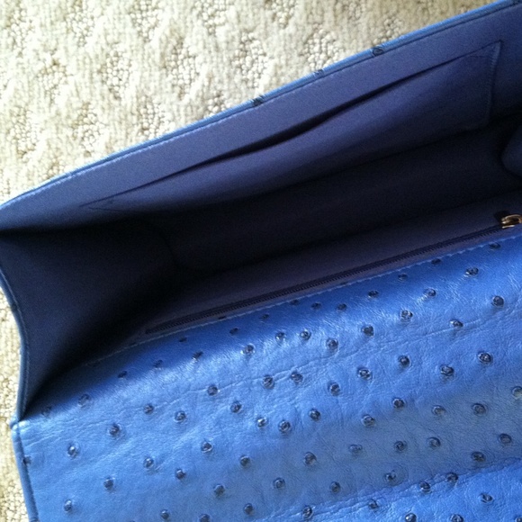 Blue shoulder / cross body bag - Picture 3 of 3