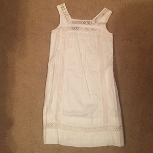 White Gap Sundress with Detailing Sz 2