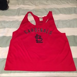 Victoria's Secret PINK cardinals tank top