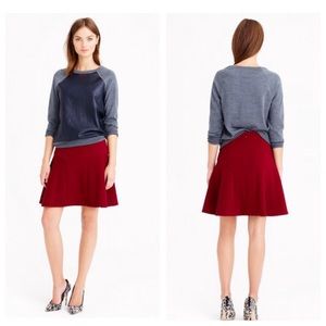 Dark red J Crew skirt -- must sell! ✨