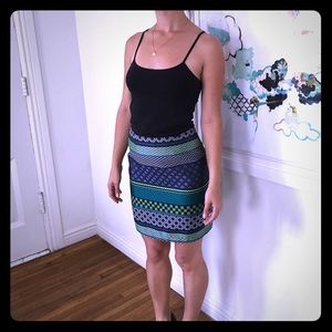 Top shop pattern skirt