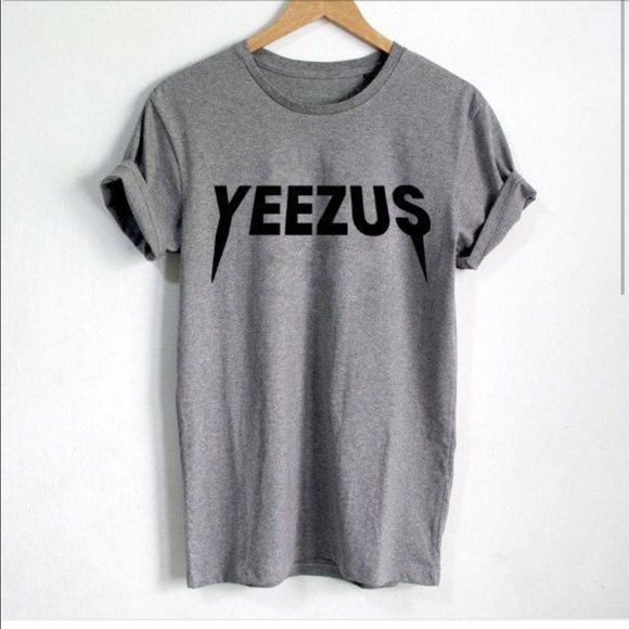 yeezy grey t shirt