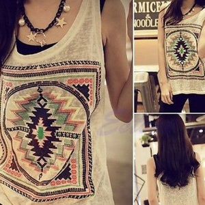 Tribal boho bohemian tank top