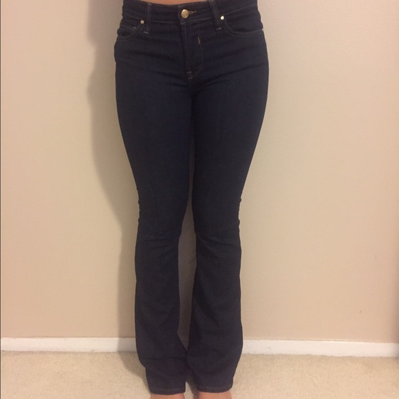Bebe dark blue jeans Nina curvy fit 27 boot cut