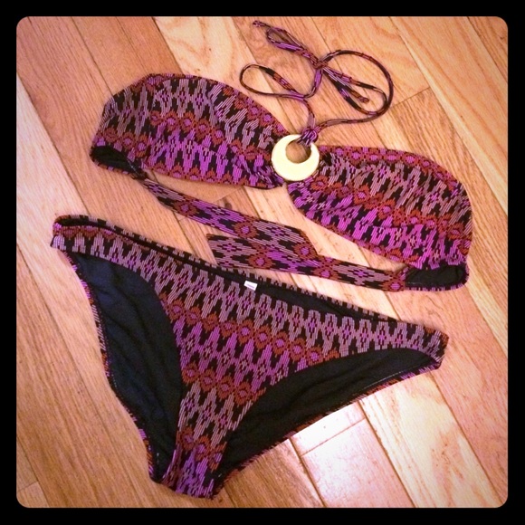 Target Other - Black and Pink Bikini