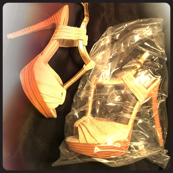 New Aldo Stacks Heels