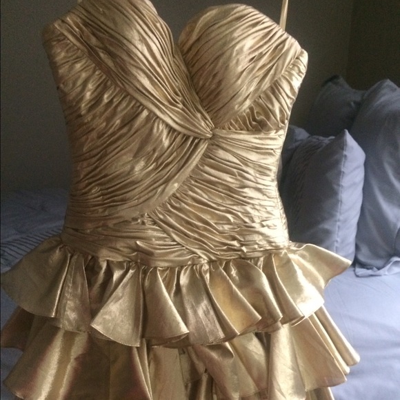 Gold Dress