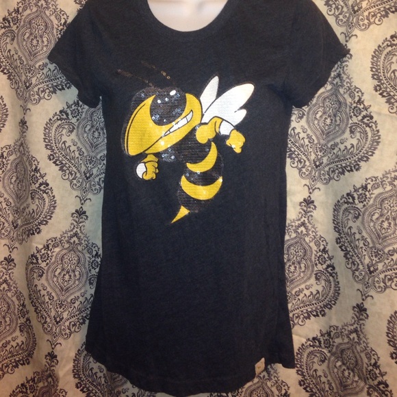 VS pink , Ga Tech collegiate tee