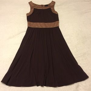Max and Cleo Brown Dress