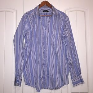 Nordstrom Striped Long Sleeve Button Down Shirt