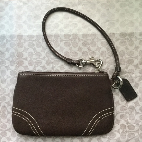 Coach Leather Wristlet - Picture 2 of 3